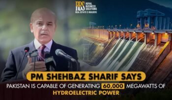 Pakistan is Capable of generating 60,000 megawatts of hydroelectric power
