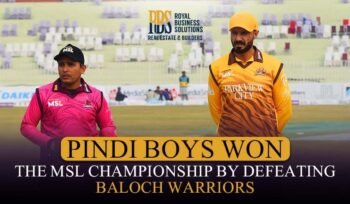 Pindi Boys won the MSL championship by defeating Baloch Warriors
