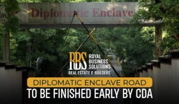 Diplomatic Enclave Road to be finished early by CD