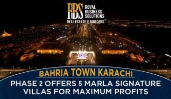Bahria Town Karachi Phase 2 offers 5 Marla Signature Villas for maximum profits