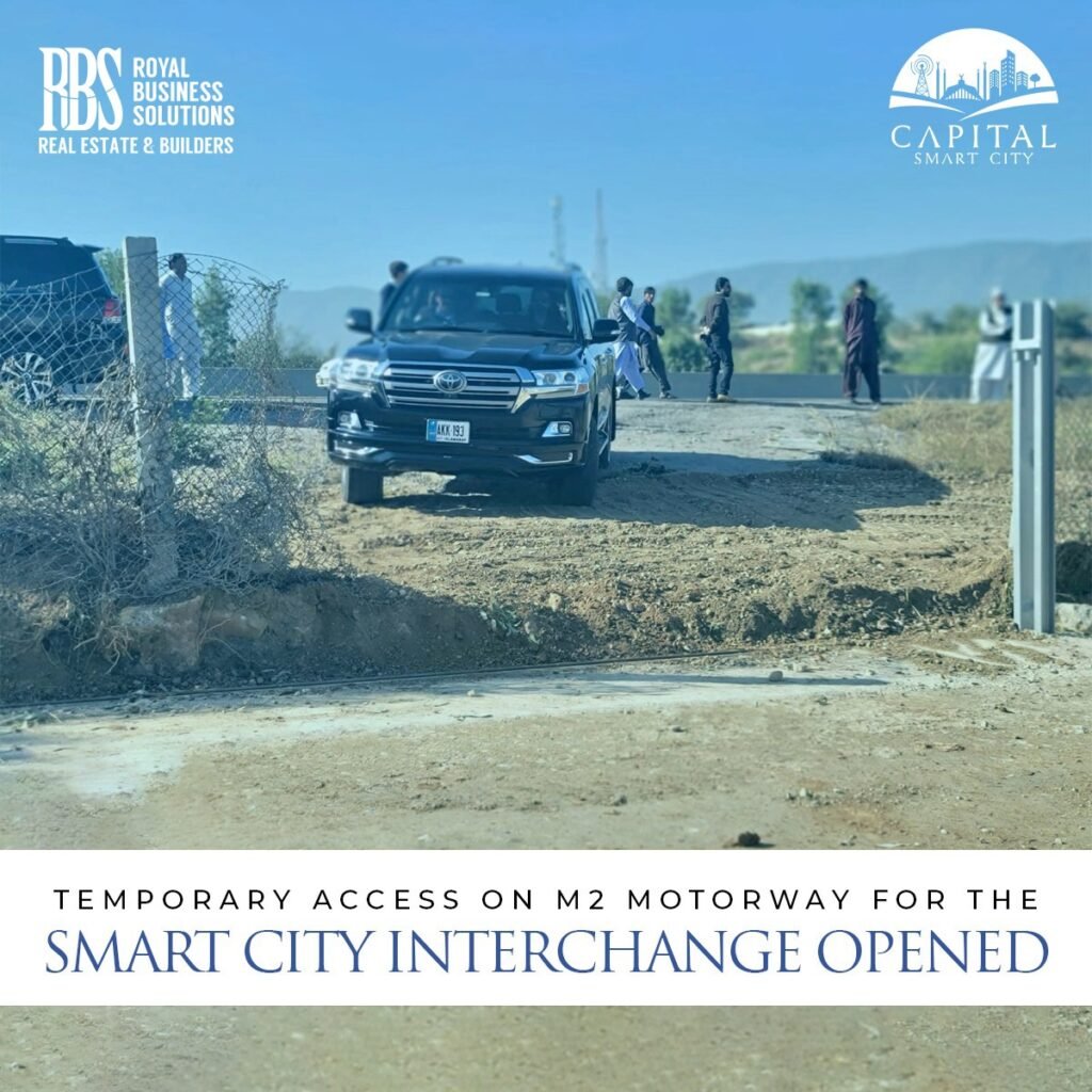 Temporary Access on M2 Motorway