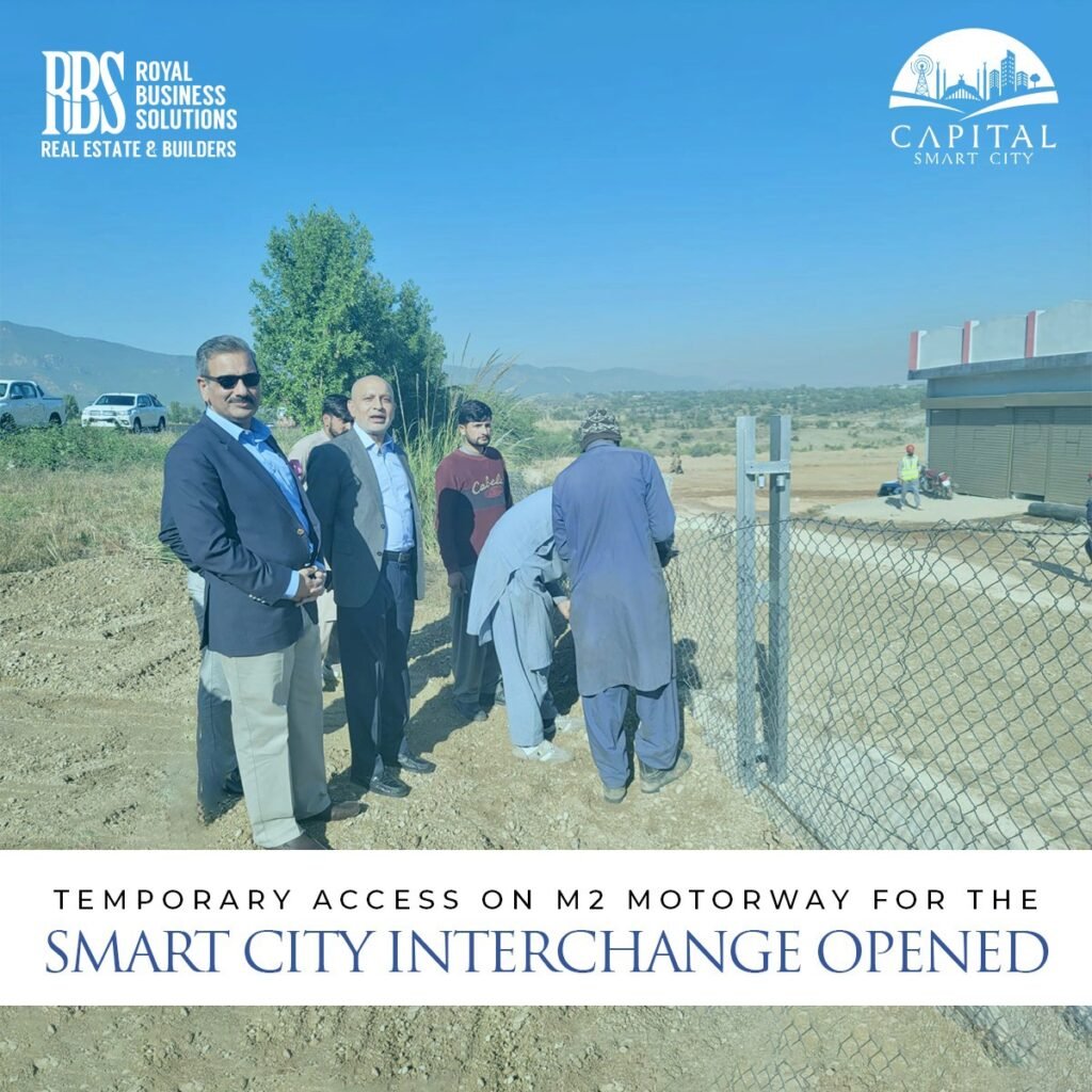 Temporary Access on M2 Motorway