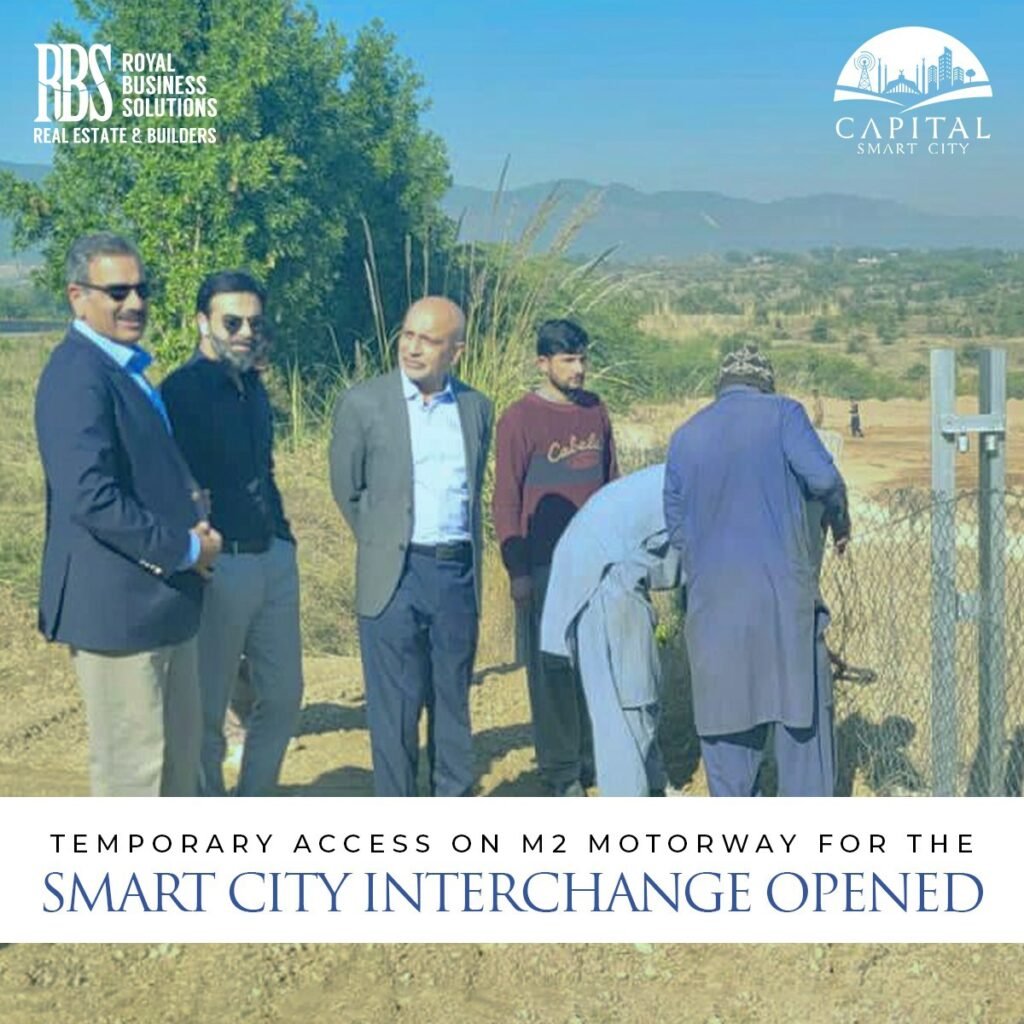 Temporary Access on M2 Motorway