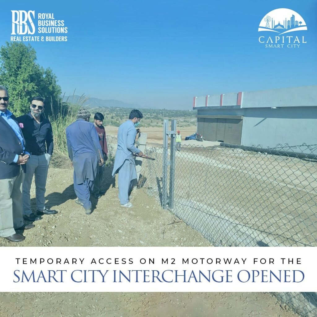 Temporary Access on M2 Motorway