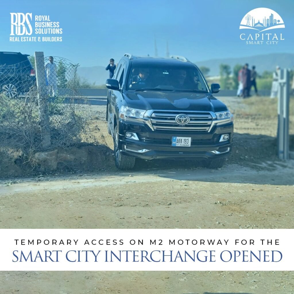 Temporary Access on M2 Motorway