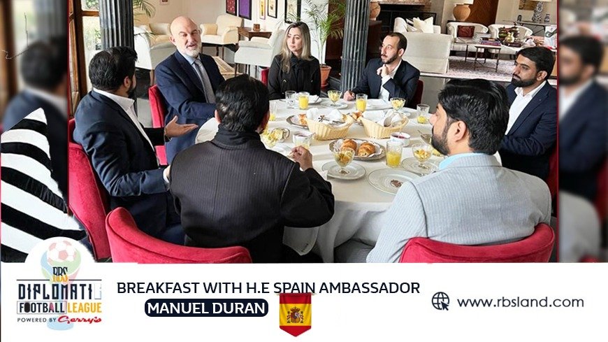 𝐁𝐫𝐞𝐚𝐤𝐟𝐚𝐬𝐭 𝐰𝐢𝐭𝐡 𝐇.𝐄. 𝐒𝐩𝐚𝐢𝐧 𝐀𝐦𝐛𝐚𝐬𝐬𝐚𝐝𝐨𝐫 with Manuel Duran