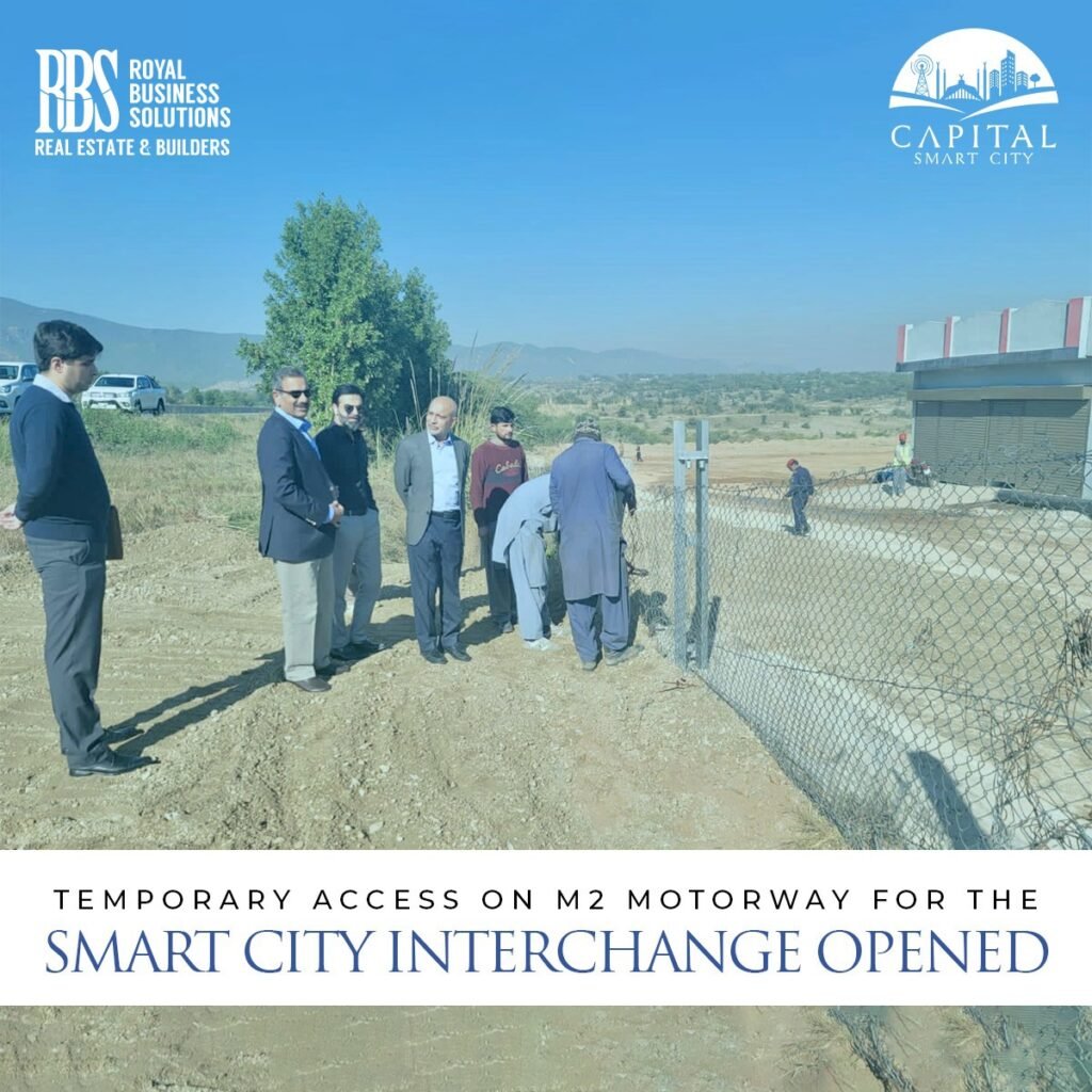 Temporary Access on M2 Motorway