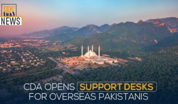 CDA opens support desks for overseas Pakistanis