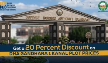 Get a 20% Discount on DHA Gandhara 1 Kanal Plot Prices
