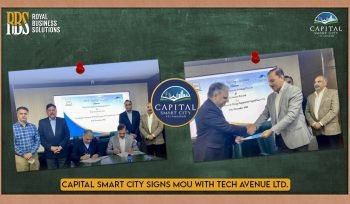 Capital Smart City Signs MOU with Tech Avenue Ltd.