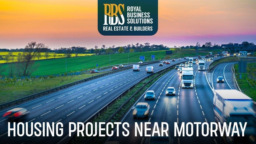 Five Housing Projects for sale near the beautiful motorway