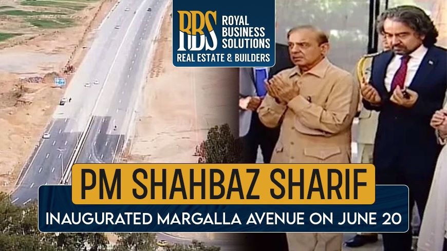 Margalla Avenue Inauguration by Prime Minister Shehbaz Sharif