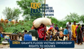 Sindh Grants flood victims ownership rights to houses