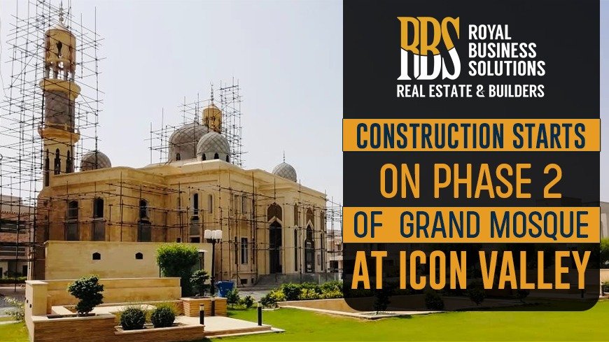 Construction starts on Phase 2 of Grand Mosque at Icon Valley