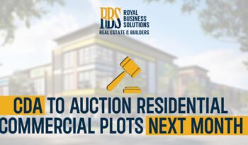 CDA to auction residential, commercial plots next month