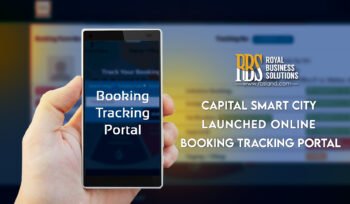 capital smart city, online Booking Tracking Portal