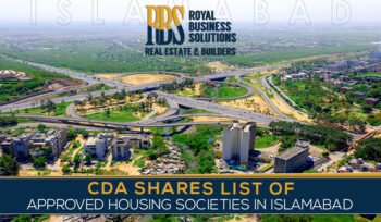 CDA shares list of approved housing societies in Islamabad