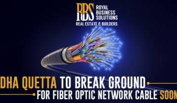 DHA Quetta Soon to Break Earth for Fiber Optic Network Cable