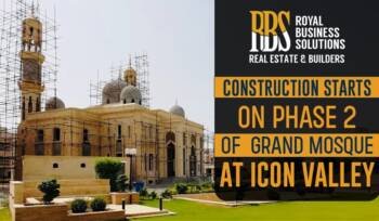 Construction starts on Phase 2 of Grand Mosque at Icon Valley