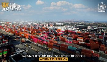 Pakistan Records Highest Exports of Goods Worth $25.3 Billion