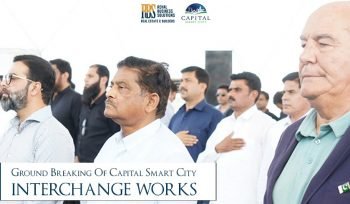 ground breaking ceremony of capital smart city interchange