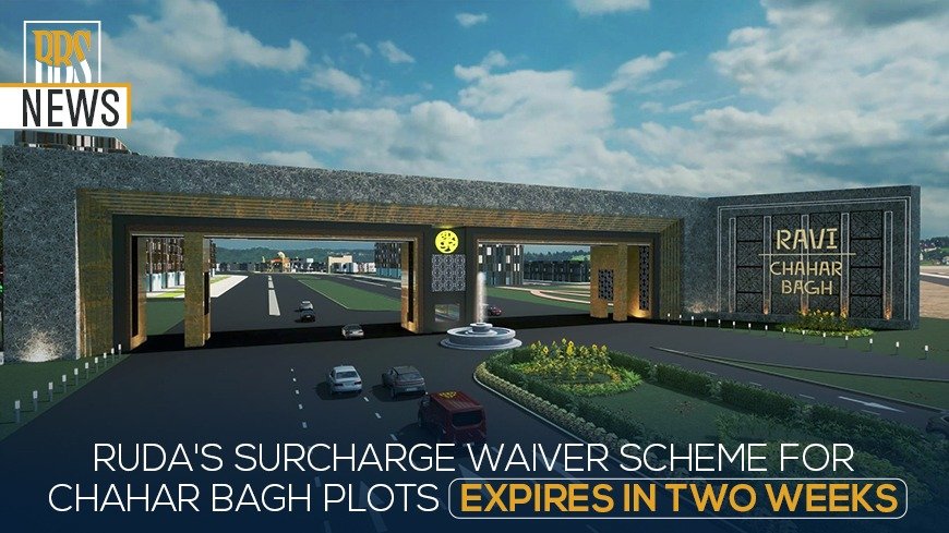 RUDA's surcharge waiver scheme for Chahar Bagh plots expires in two weeks