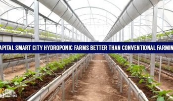 hydroponic green farms, capital smart city