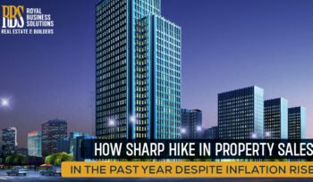 How Sharp hike in property sales in the past year despite inflation rise_