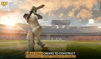 Imran Khan Orders to Construct International cricket Stadium in Islamabad