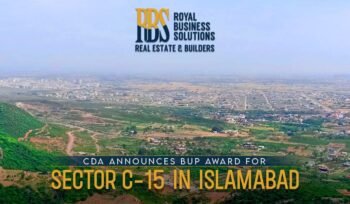 CDA Announces Long-Awaited Built-up Property Award for Sector C-15 in Islamabad