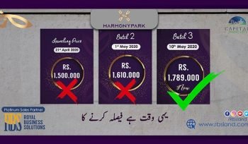 Capital smart city, Harmony Park Plots