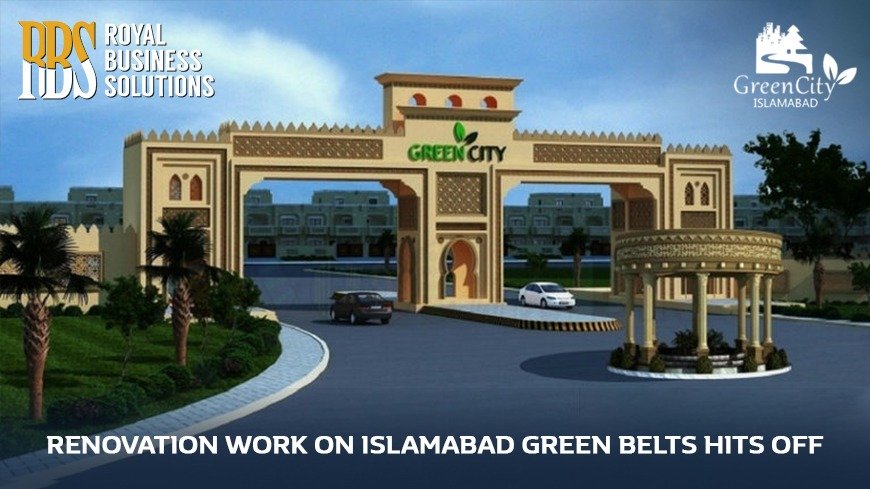 Green belts are to be rennovated RBS