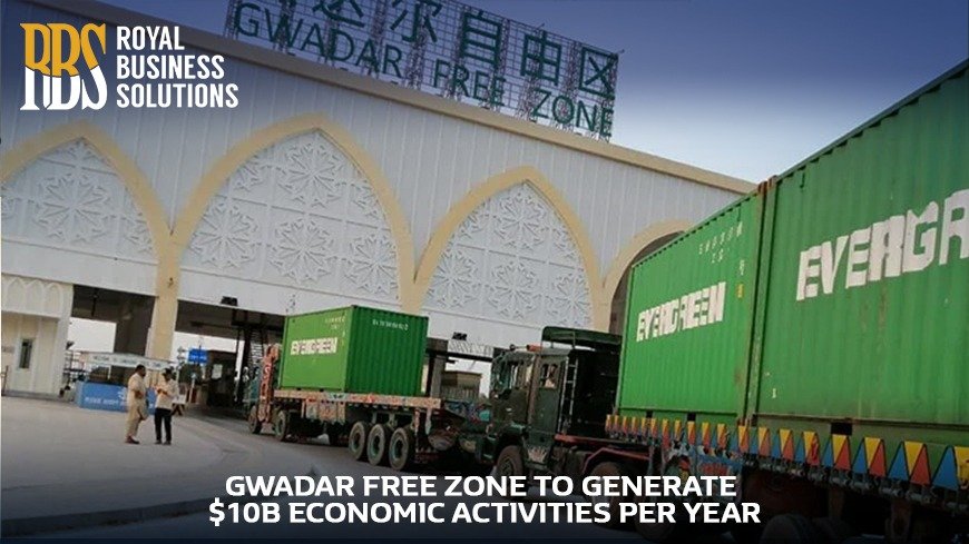 Gwadar Free Zone To Generate $10B Economic Activity