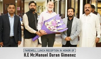 Farewell Lunch Reception in Honor of H.E Mr. Manuel Duran Gimenez