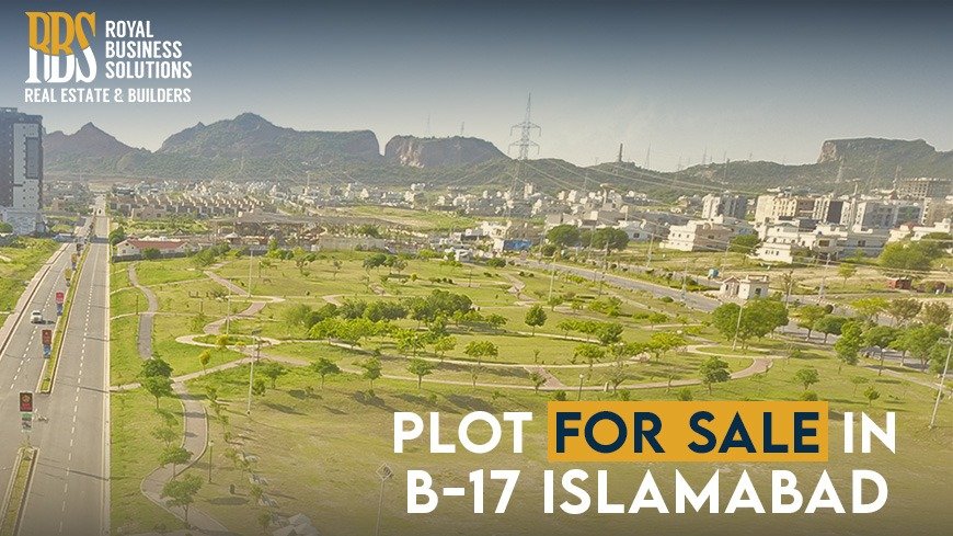 Plot for sale in B-17 Islamabad