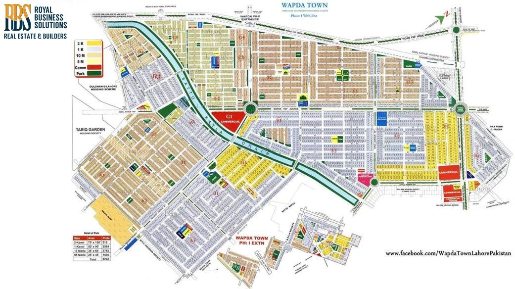 WAPDA Town Master Plan 