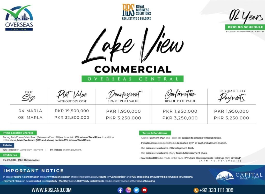 lake view commercials payment plan
