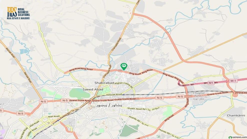 BAHRIA TOWN PESHAWAR MAP