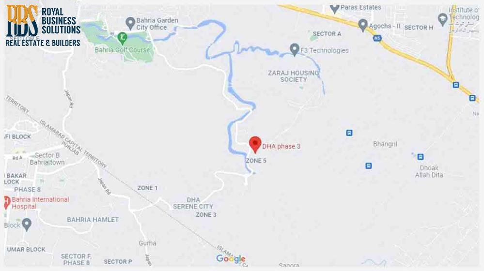 DHA Phase 3 location 