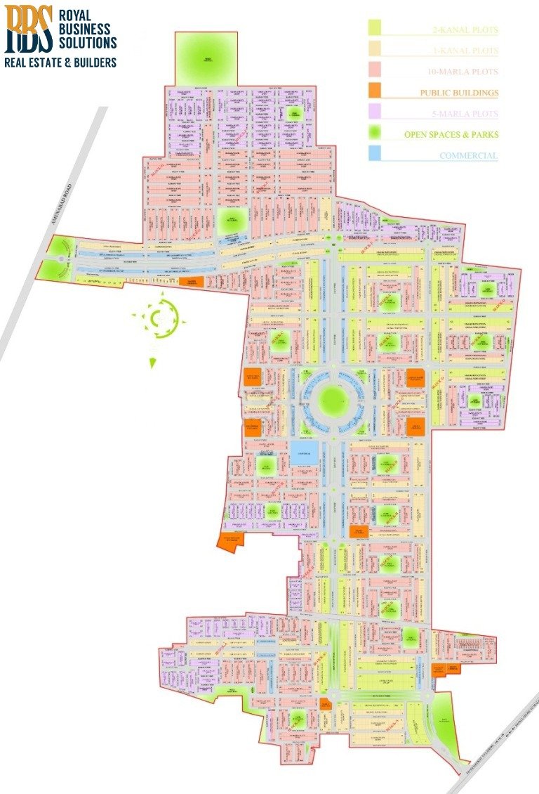 WAPDA Town Master plan
