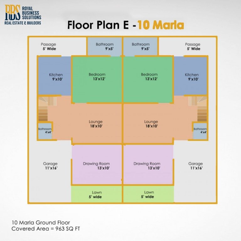 Plan # 5 Ground Floor