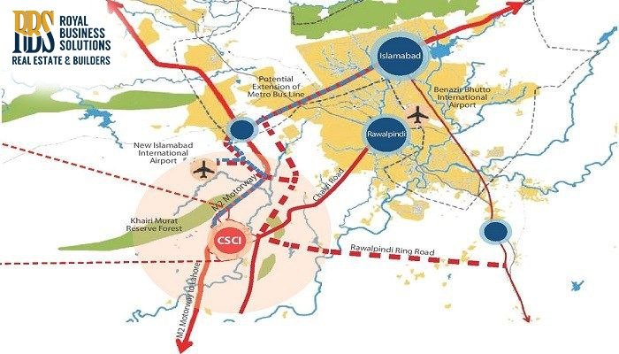 capital smart city map