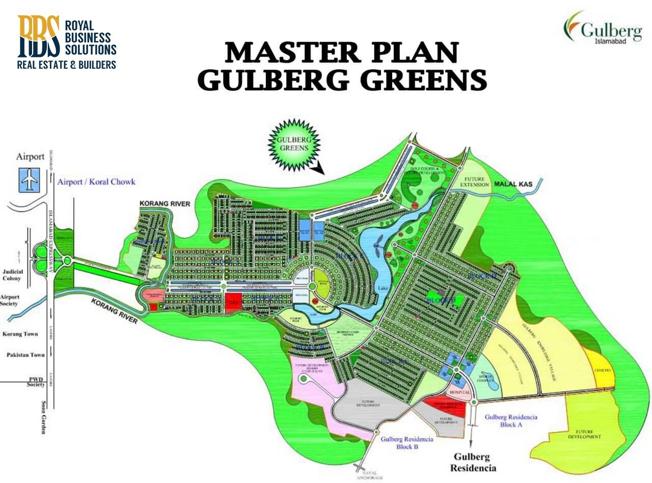 Gulberg Greens Master Plan