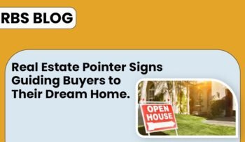 real estate pointer signs