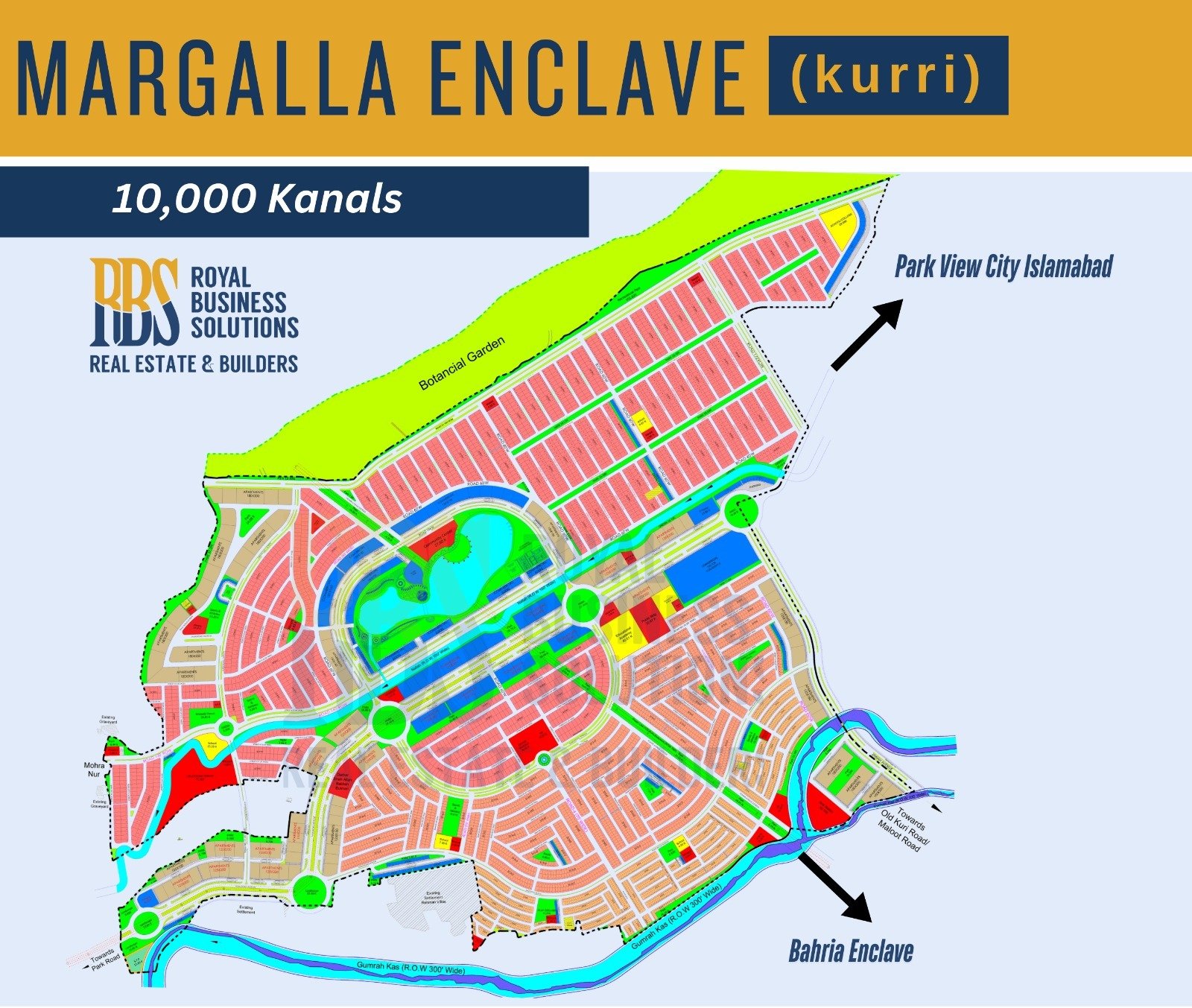 Margalla Enclave Location