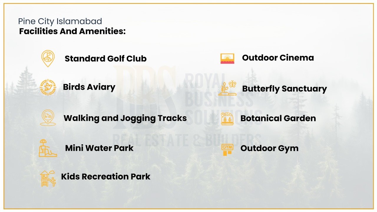 Pine City Islamabad Facilities & Amenities