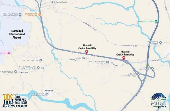 Capital Smart City Phase 3 Location