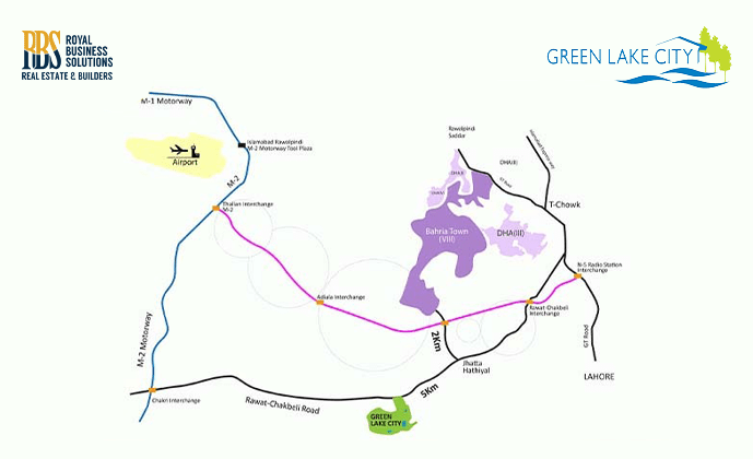 Green Lake City Islamabad Location