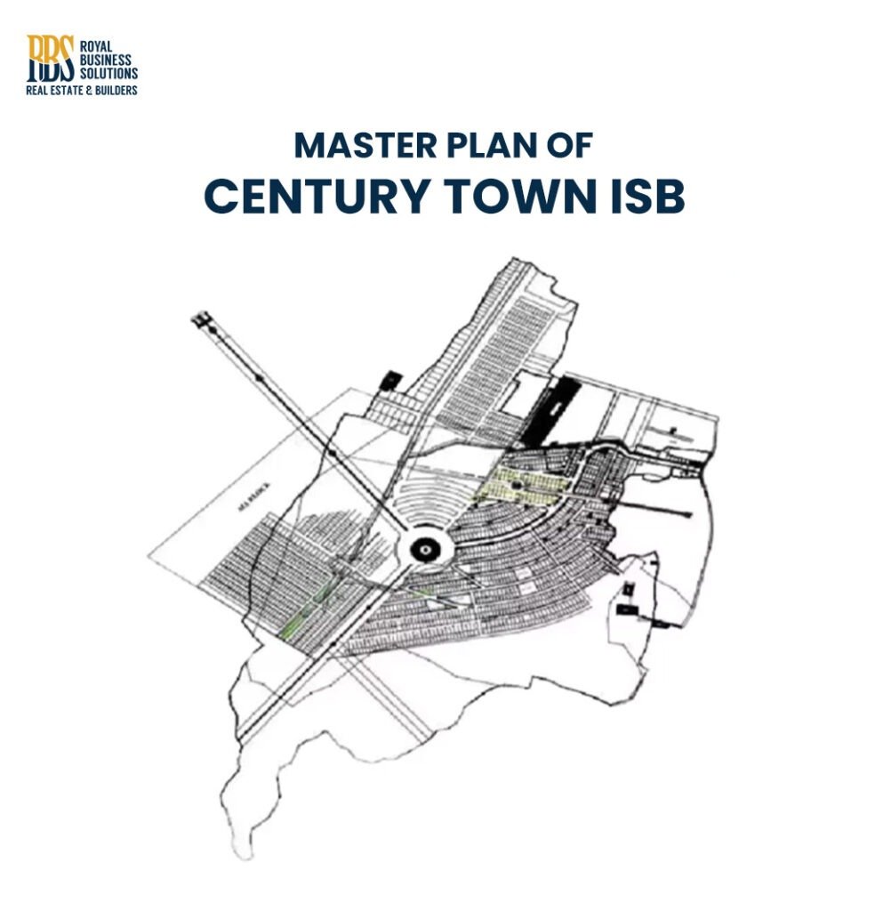 Master Plan of Century Town Islamabad
