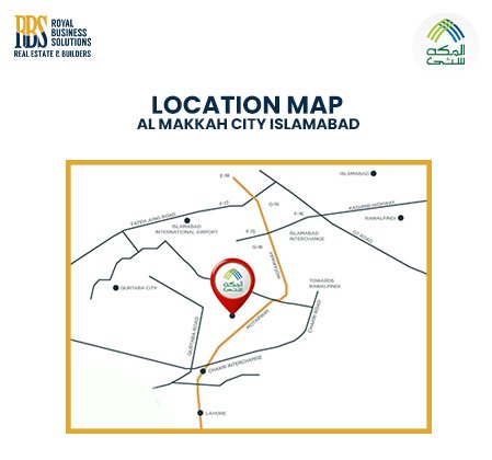 Al Makkah City Location Map